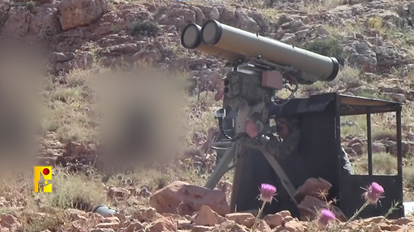 TGA0751 Hezbollah Showcases its Test of Dual ATGM Launch for Overcoming APS, Lebanon
